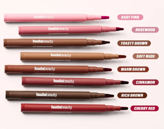 HUDA BEAUTY : Lip Contour Lip Stain
